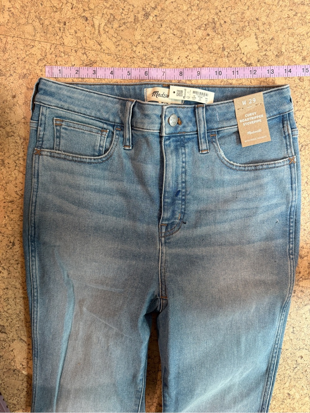 Madewell Curvy Stovepipe Jeans